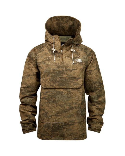the north face printed class v pullover
