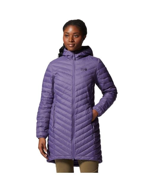Mountain hardwear long down coat cheap