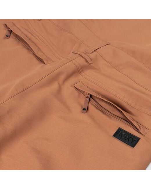 Roxy Brown Rideout Technical Snow Bib Pants