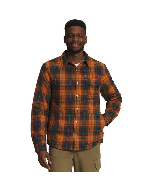 The North Face Campshire Shirt in Brown for Men | Lyst