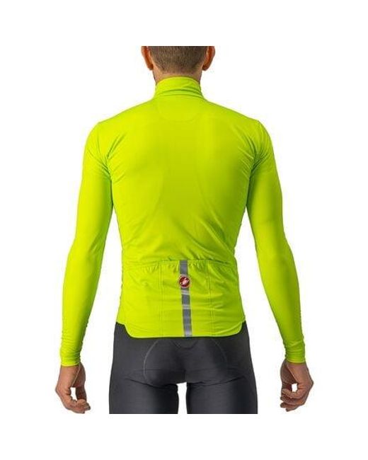 Castelli Yellow Pro Thermal Mid Long-Sleeve Jersey