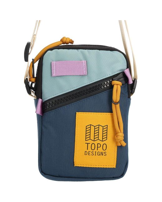 Topo Blue Mini Shoulder Bag for men
