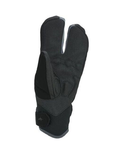 SealSkinz Black Barwick Wp Extreme Cold Weather Cycle Split Finger Glove