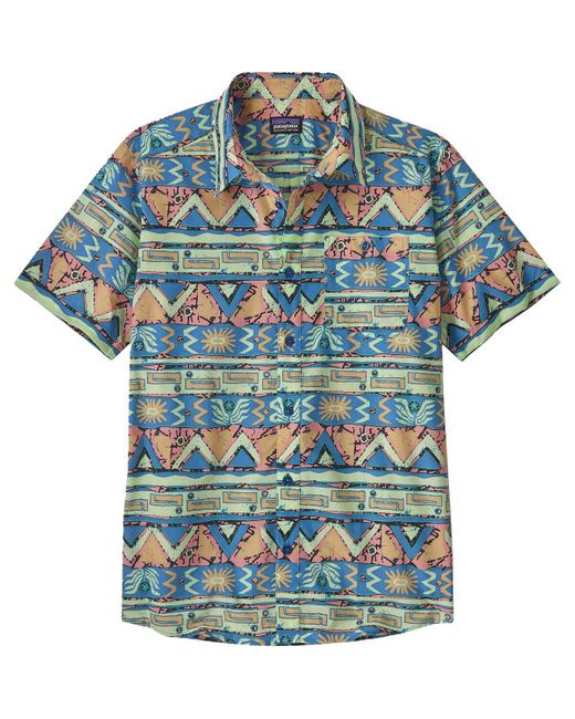Patagonia Blue Go To Slim Fit Shirt for men