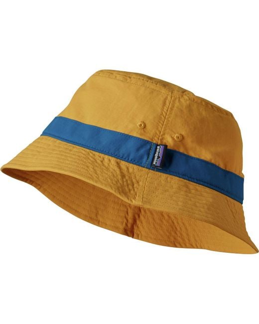 Patagonia Blue Wavefarer Bucket Hat for men