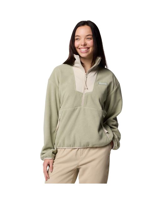 Columbia Green Sequoia Grove 1/2-Zip Fleece Pullover