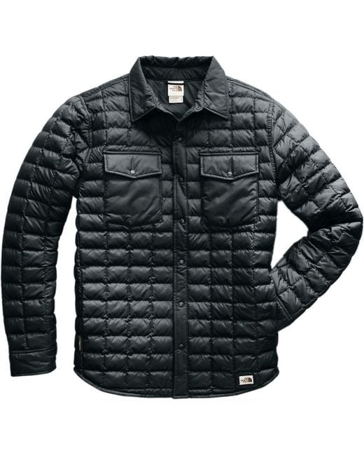 The North Face Black Thermoball Eco Snap Jacket for men