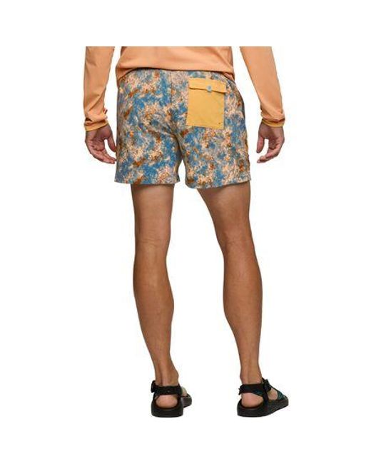 COTOPAXI Blue Brinco 5In Print Short