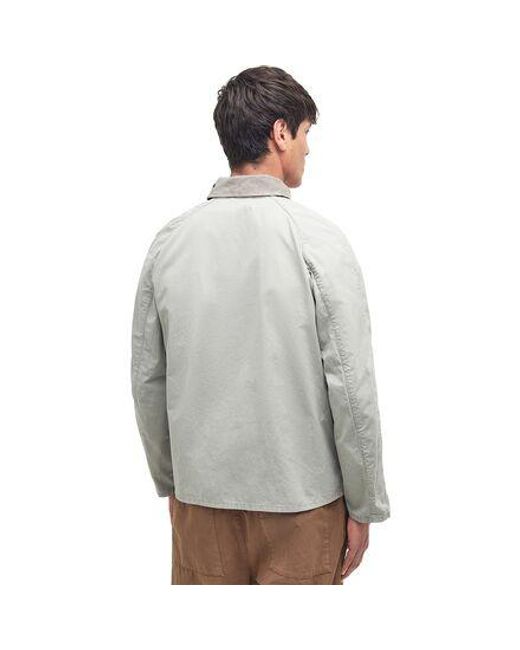 Barbour Gray Tracker Casual Jacket
