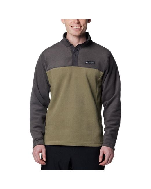 Columbia Green Steens Mountain 1/2-Snap Ii Jacket