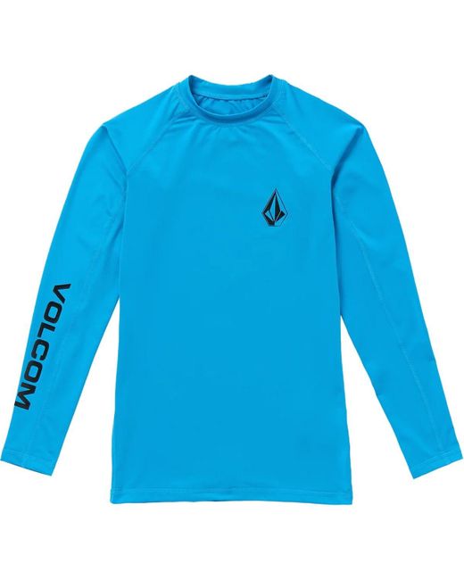 Volcom Blue Lido Long-Sleeve Shirt