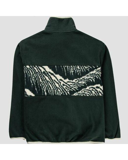Parks Project Green Acadia Waves Trail High Pile Fleece Jacket Natural/Dark