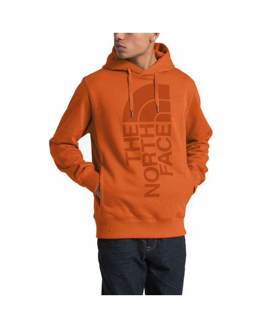 The North Face Orange Trivert Pullover Hoodie for men