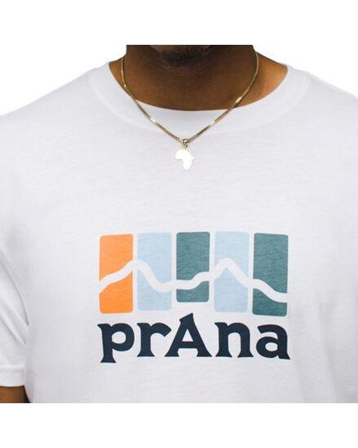 Prana White Mountain Light Short-Sleeve T-Shirt