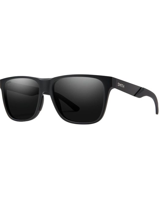 Smith Black Lowdown Steel Chromapop Polarized Sunglasses Matte Frame/ Polarized