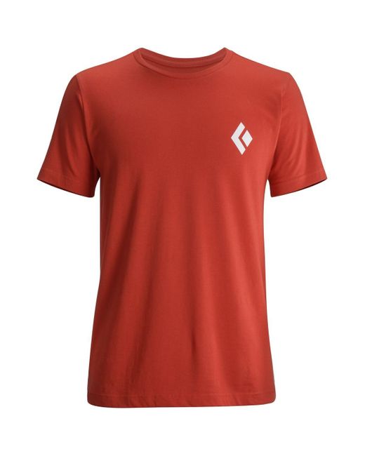 Black Diamond Red Diamond Equipment For Alpinists T-Shirt for men