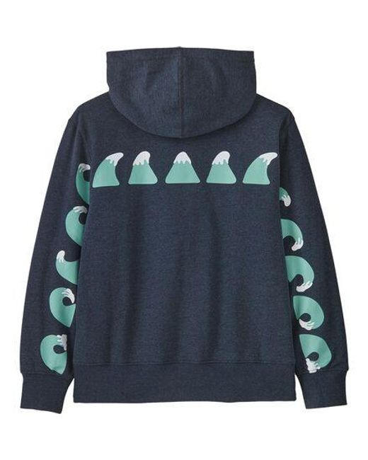 Patagonia Blue Lightweight Graphic Hooded Sweatshirt