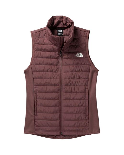 The North Face Canyonlands Hybrid Vest in Brown | Lyst