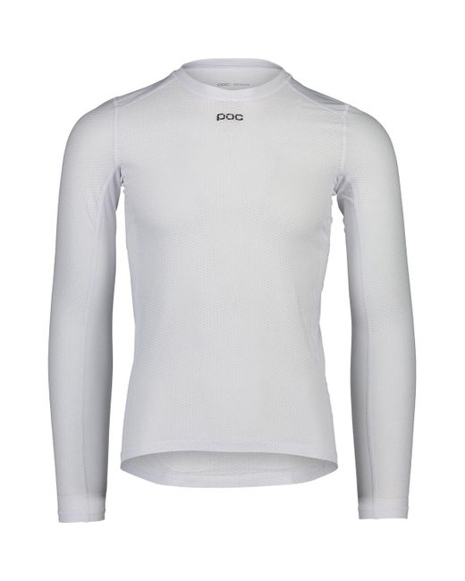 Poc Gray Essential Layer Long-Sleeve Jersey