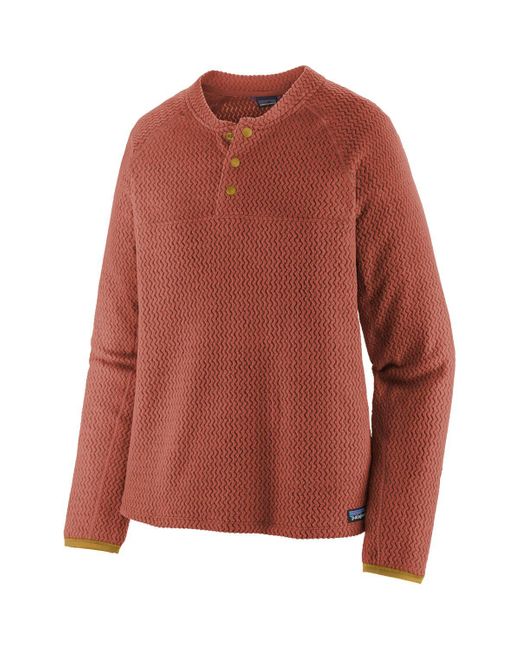 Patagonia Red R1 Air Henley