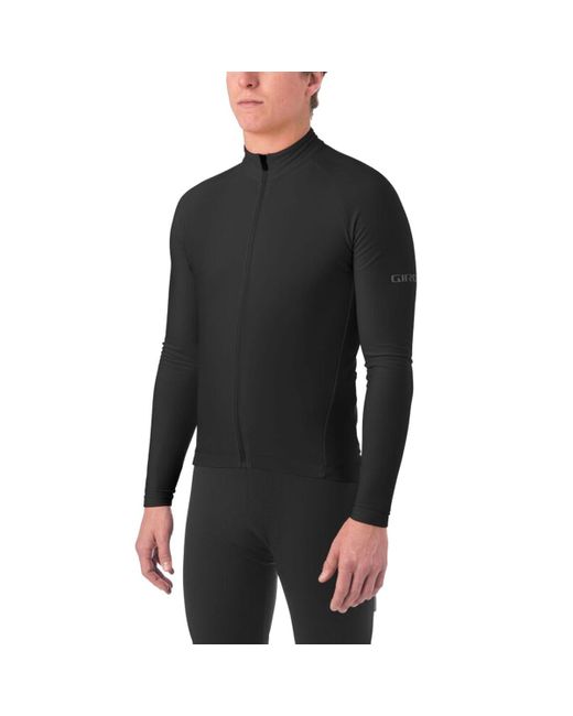 Giro Black Chrono Thermal Long-Sleeve Jersey for men