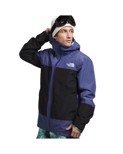 The North Face Blue Thermoball Eco Snow Triclimate Jacket for men