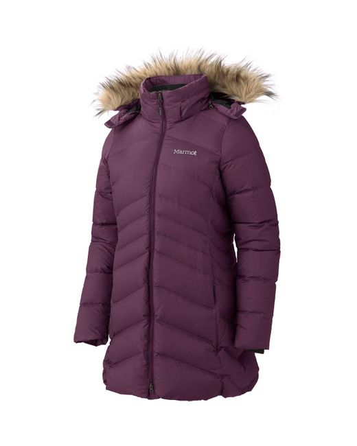 Marmot Purple Montreal Down Coat