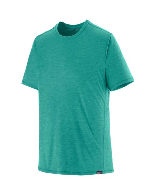 Patagonia Green Capilene Cool Lightweight Short-Sleeve Shirt for men