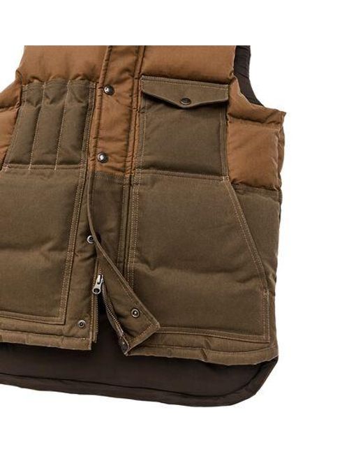 Filson Multicolor Down Cruiser Vest for men