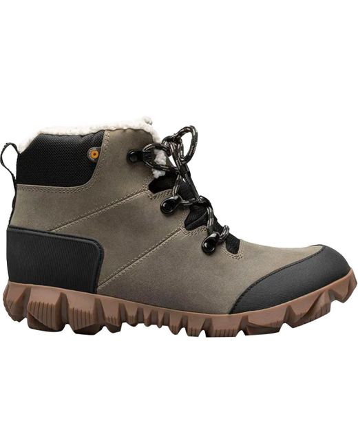 Bogs Brown Arcata Urban Leather Mid Boot