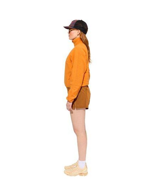 Halfdays Orange Pieper Fleece Jacket