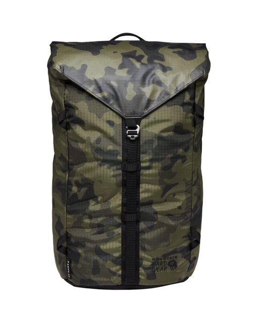 Mountain Hardwear Green Camp 4 Printed 32l Backpack for men