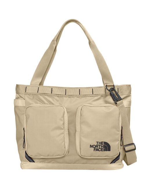 The North Face Metallic Base Camp Voyager Tote Gravel/Tnf