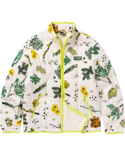 Parks Project Green Forest Forager Faux Shearling Jacket