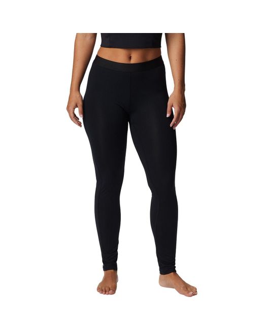 Columbia Black Midweight Stretch Tight