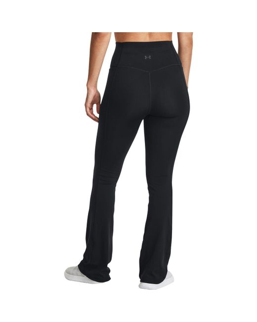 Under Armour Meridian Flare Pant in Black Lyst