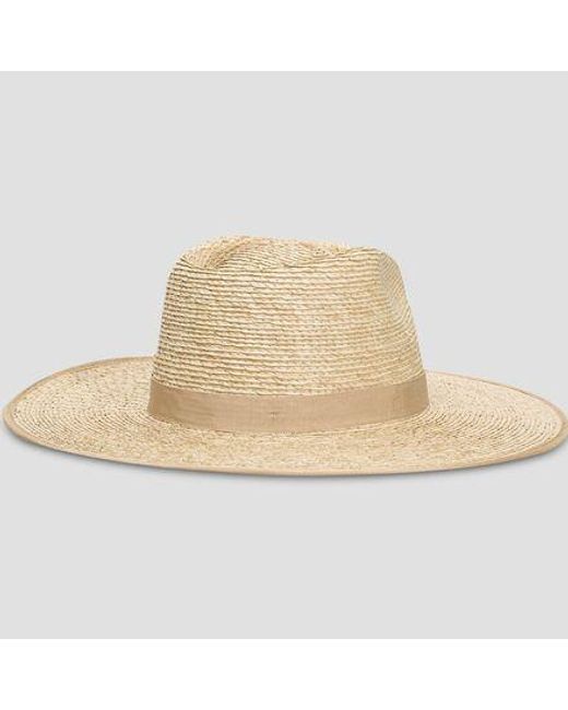 Brixton White Jo Straw Rancher Hat Natural