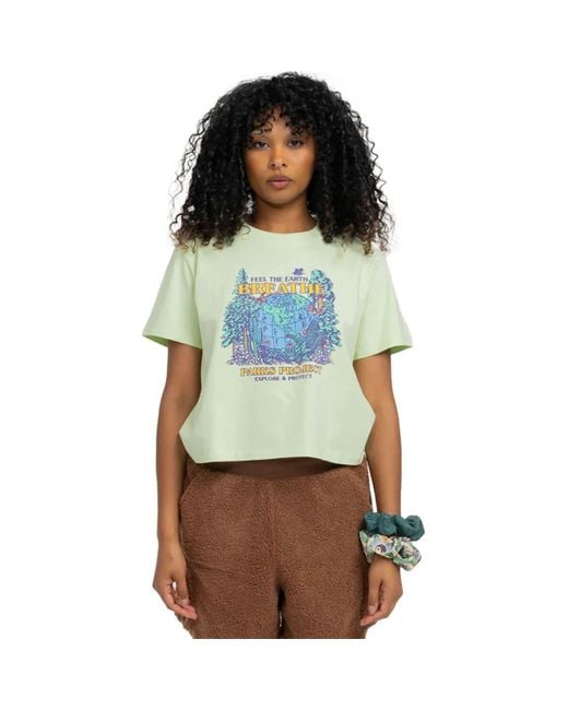 Parks Project Blue Feel The Earth Breathe Boxy T-Shirt