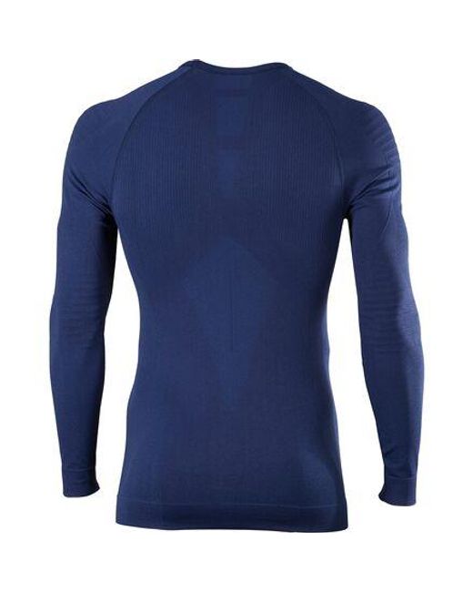 Falke Blue Midweight Long-Sleeve Shirt for men
