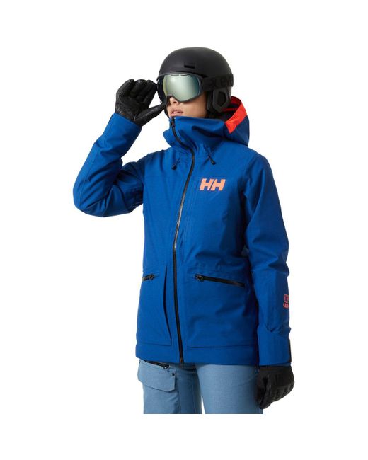 Helly Hansen Powderqueen 3.0 Jacket in Blue Lyst