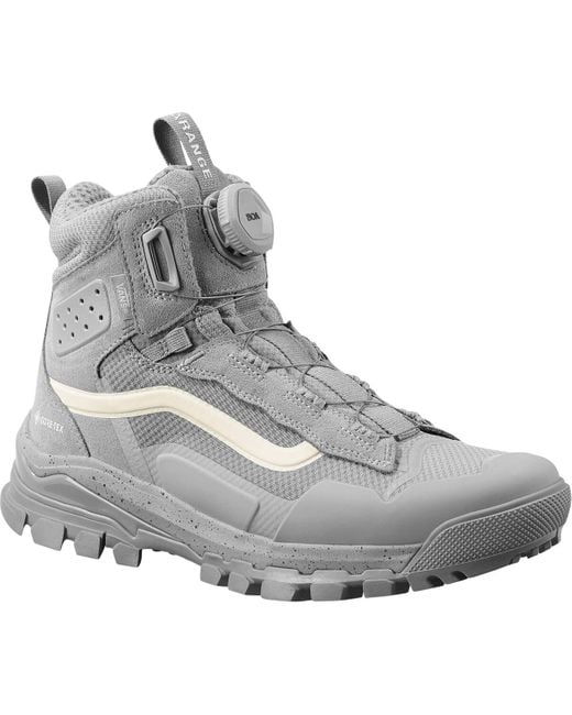 Vans Gray Ultrarange Exo Hi Gore-tex Boa Mte-3 Shoe for men