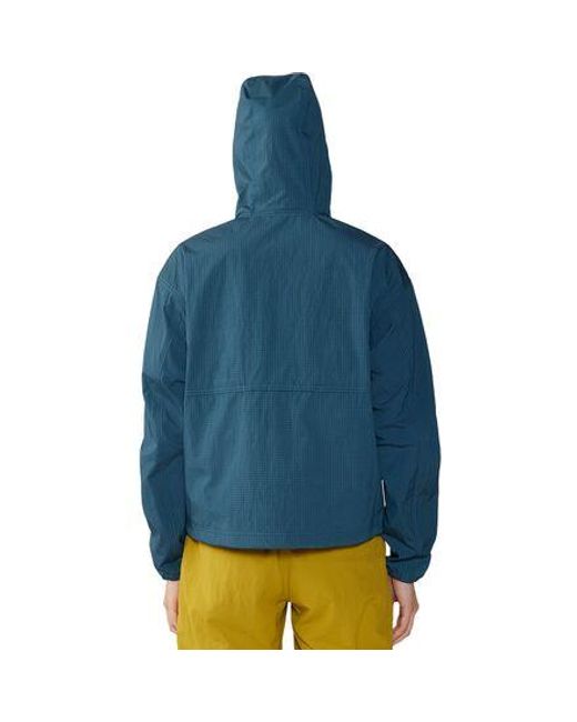 Mountain Hardwear Blue Stryder Full Zip Jacket