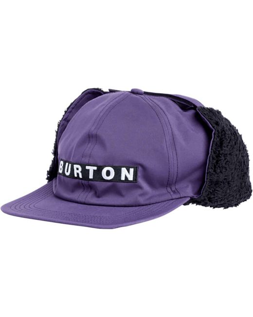 Burton Purple Lunchlap Earflap Hat Halo