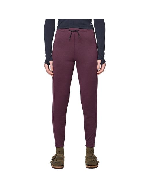 Mountain Hardwear Purple Up First Tech Fleece Pant