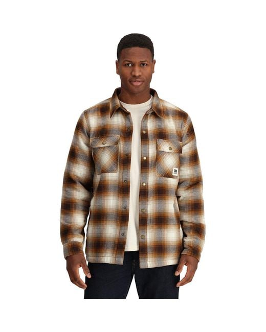 Outdoor Research Feedback Shirt Jacket in Brown for Men | Lyst