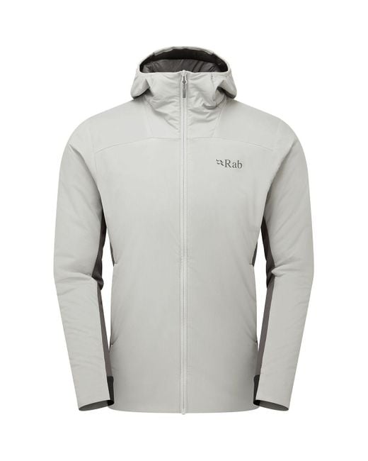 Rab Gray Xenair Alpine Light Jacket