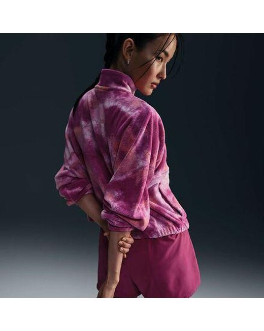 Nike Purple One Tf Aop Polar Jacket