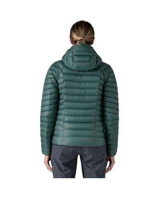Patagonia Green Down Sweater Full-Zip Hooded Jacket