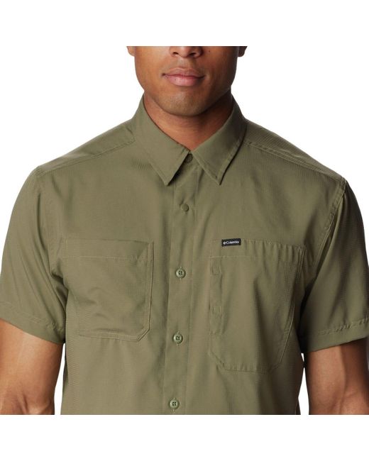 Columbia Silver Ridge Utility Lite Short-sleeve Shirt in Green for Men |  Lyst