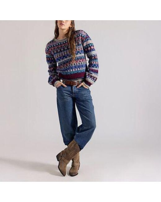 Free People Blue Favorite Things Sweater